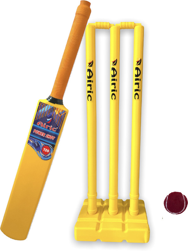 Airic Trendy T20 Durable Plastic Set Cricket Kit