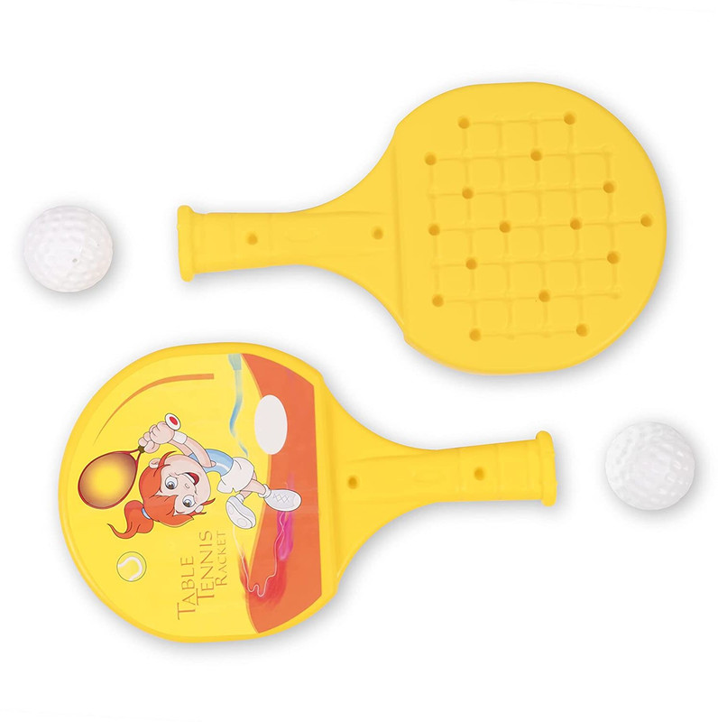 NAITRI Children’s Badminton Racket Toy Set | Plastic Racket with Balls for Kids Racket Badminton Kit