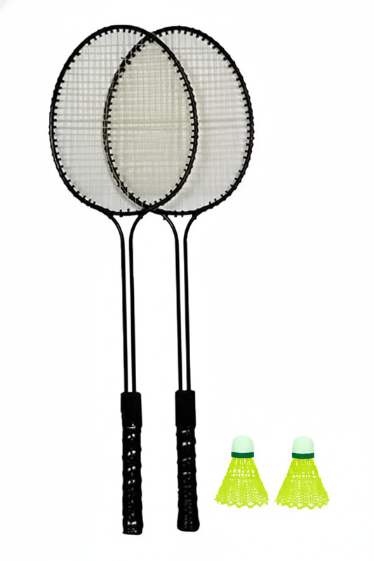 Monika Sports Badminton Racket Set (2 Pcs) for Adults & Kids | Badminton Kit