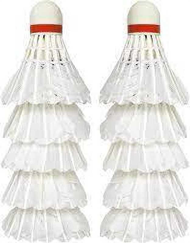 YAAH CREATION plastic shuttlecock premium quality (Pack of 10)designed for sports Badminton Kit