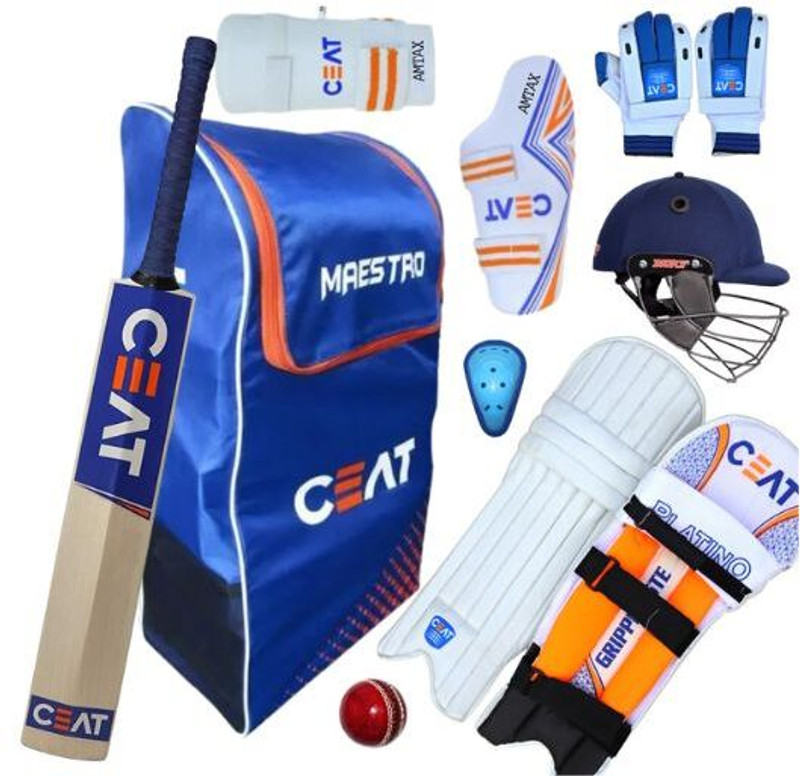Solutions24x7 SALE OFFER FULL SIZE CRICKET SET KIT WITH 1 PVC CRICKET BAT USE UNISEX 15+ YRS Cricket Kit