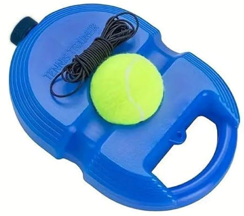 The ToyzKart Rebound Tennis Ball Trainer Kit – Solo Practice Training Tool with Base & String Tennis Kit