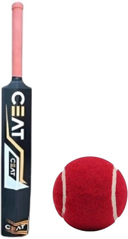 Urvi Cricket Bat and Tennis Ball Combo Set for Kids, Beginners & Outdoor Play Cricket Kit