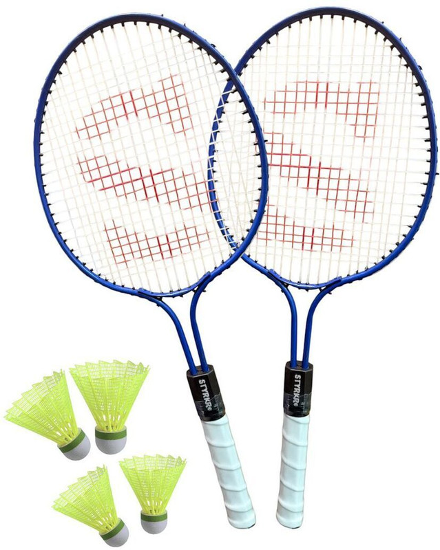 CLOVERBYTE Junior Phantom 2 Piece Multicolour Badminton With 2 Shuttlecock And Bag Badminton Kit
