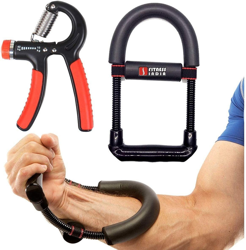 Da Novira wrist exerciser and handgrip combo Fitness Accessory Kit Kit