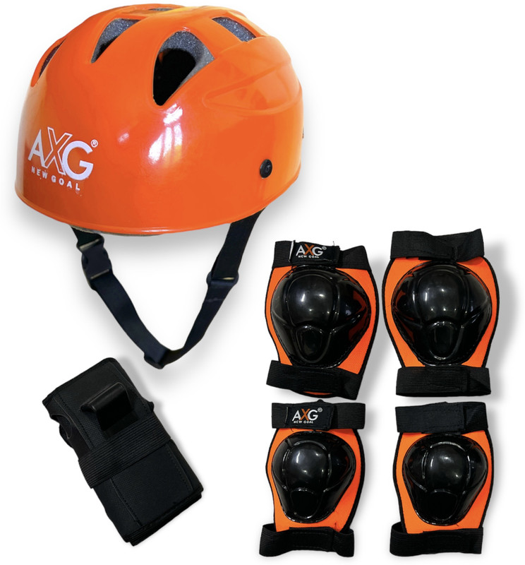 AXG NEW GOAL Pink Latest Design Adjustable Multipurpose Cycling / Skating Kit
