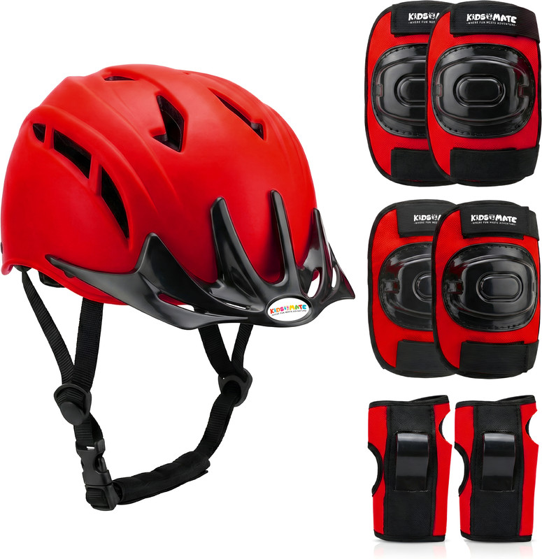 Kidsmate Sports Protective Gear Set for Boys & Girls, for cycling, skateboarding,Scooters Skating Kit