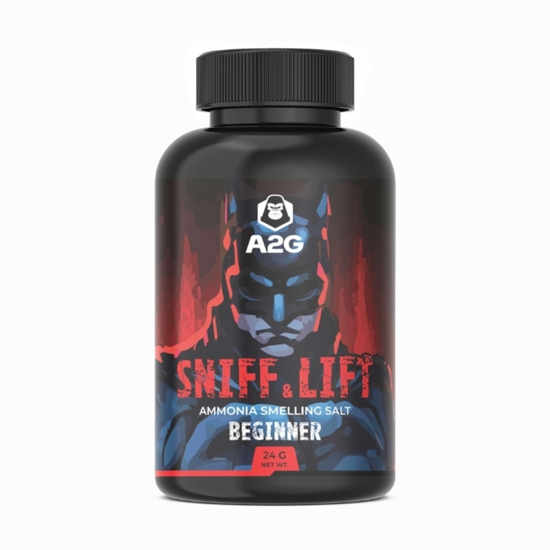 A2G Sniff & Lift Ammonia smelling salt (GOKU Edition : Intermediate Lifters) Fitness Accessory Kit Kit