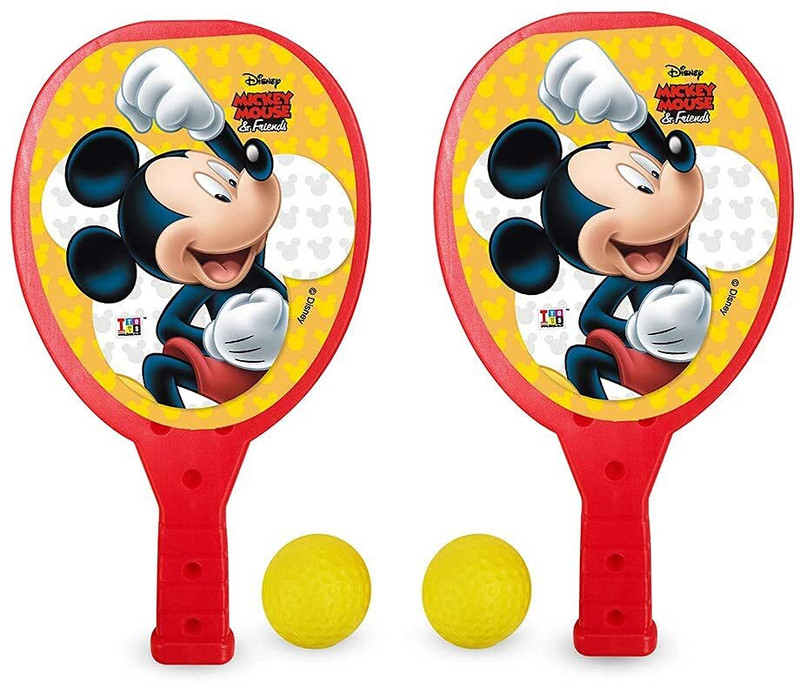 SIYA Kids Plastic Racket Set with Ball Outdoor/Indoor Sports Toy for Children Badminton Kit