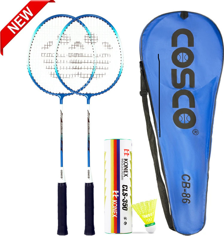 COSCO CB 86 Sports Badminton with Nylon Shuttlecock Badminton Kit
