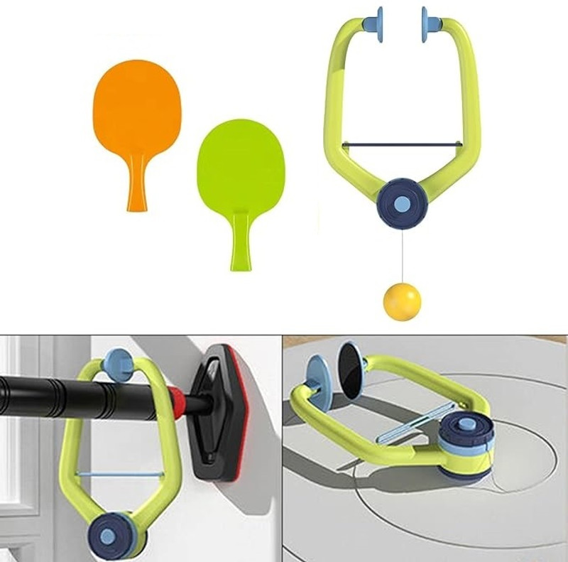 CountryLink Hanging Table Tennis Self Training Parent Child Interaction Children Style C Table Tennis Kit