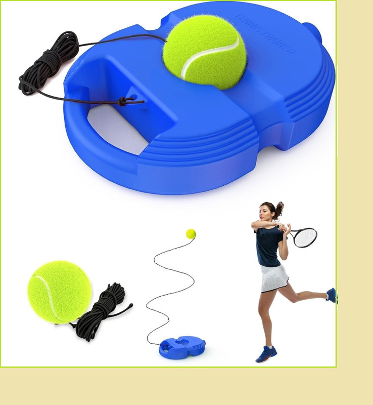 Gogdani Tennis Training Equipment for Self-Pracitce,Portable Tool,Tennis Rebounder Kit Tennis Kit