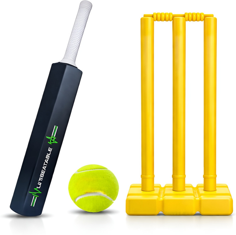 Gift Mania Complete Cricket Set with Bat Ball and Wickets Cricket Kit