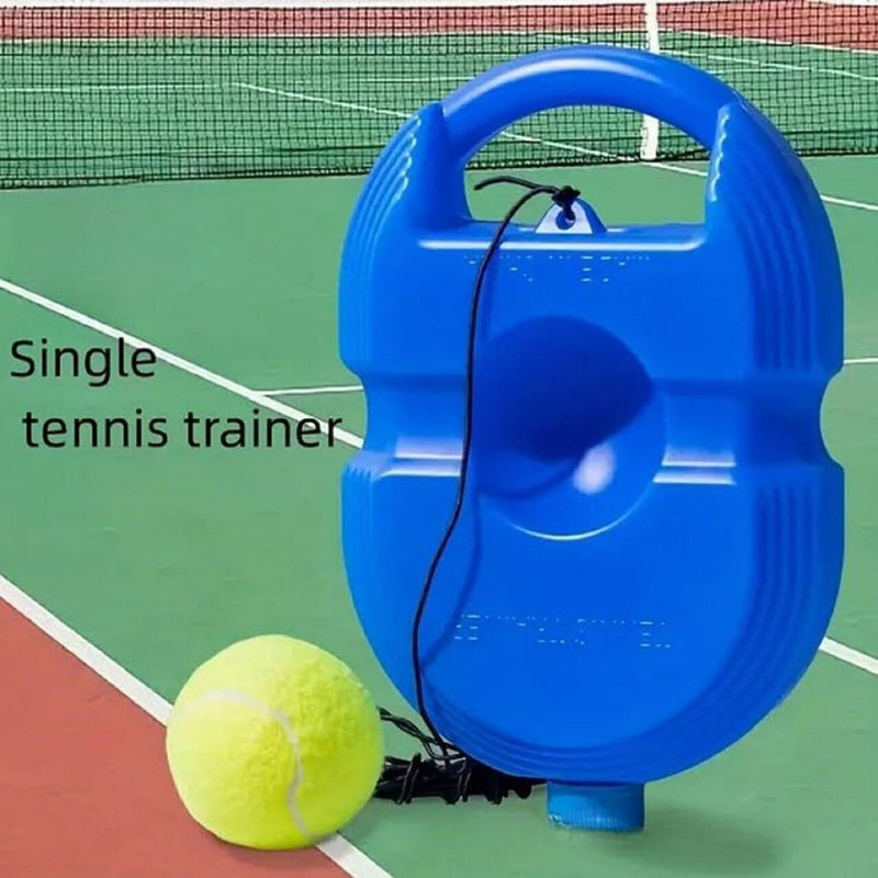 CHANDRUTRADERS Decor Tennis Trainer Rebound Ball with String 6 Tennis String Tennis Kit
