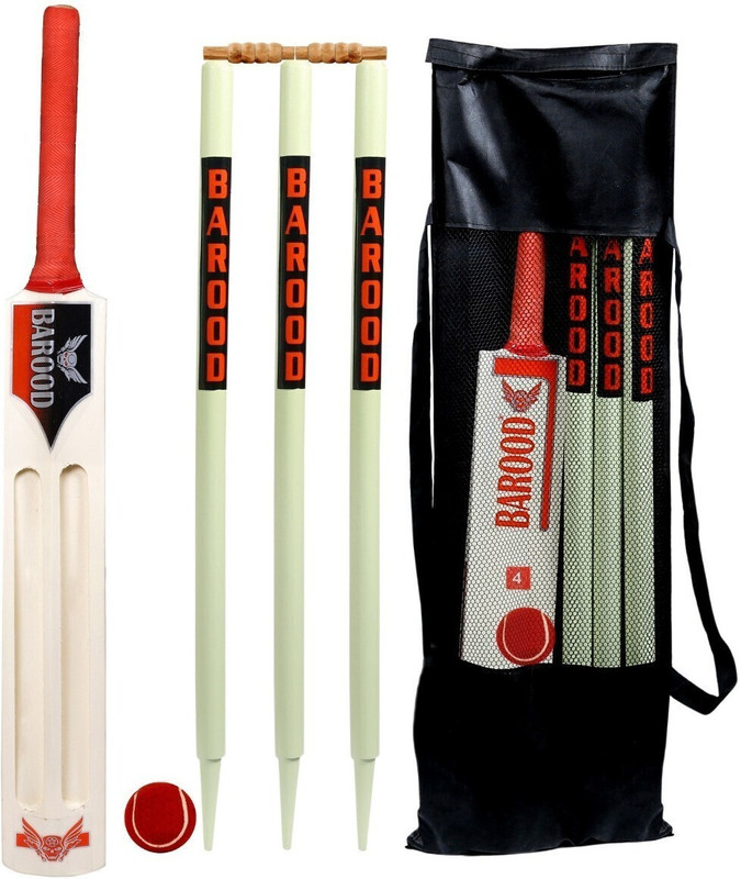 BAROOD popler kit 6 size 2 scoop 10 to 11 yers Cricket Kit