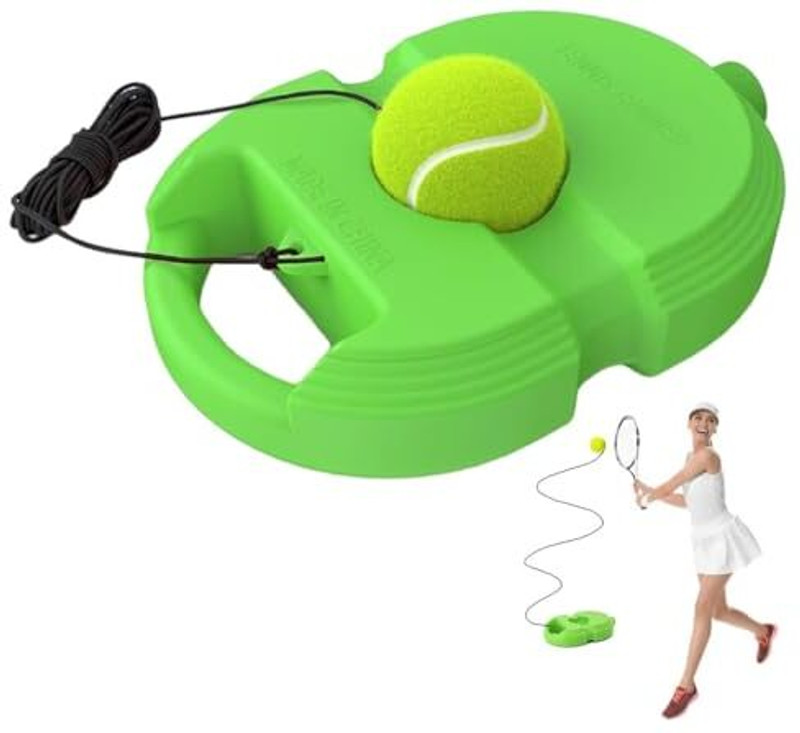 SHIVAM HUB Rebound Trainer Tennis Ball Set – Solo Practice Training Kit Tennis Kit