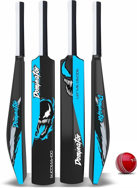 BBG Venom Dominator Plastic Cricket bat with Ball for every age group Cricket Kit
