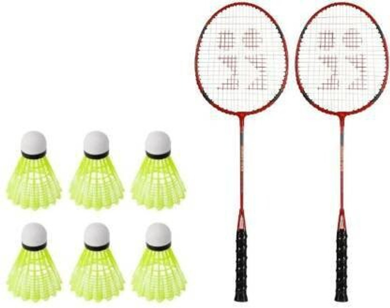 Forgesy badminton racket with 6 shutlecoke Branded Badminton Kit