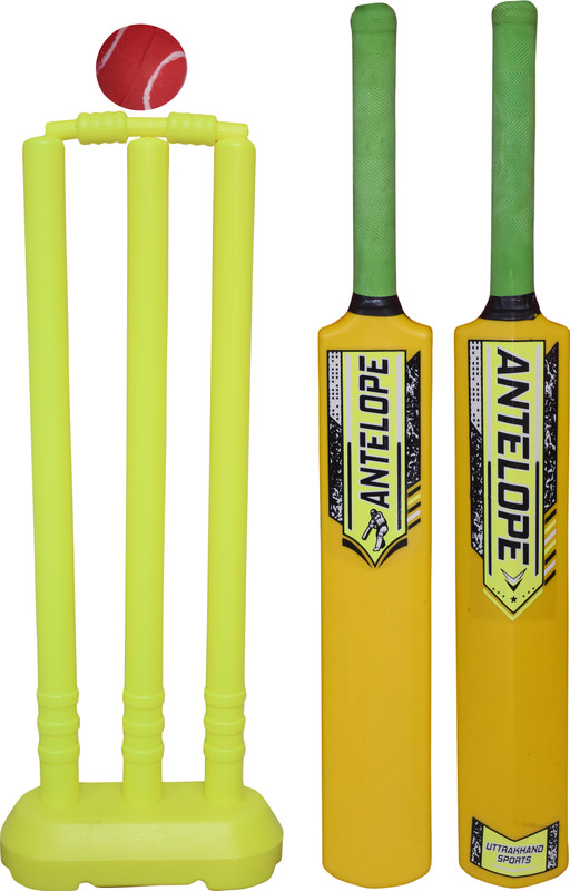 Antelope Heavy PVC Cricket Kit For 6-7 Years Kids(1 Bat, 1 Set Wicket, 1 Ball Cricket Kit