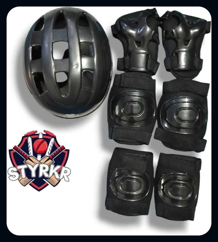 Stykr NNProtection Kit Set for Helmet Skating, Cycling Guard Combo Cycling Kit