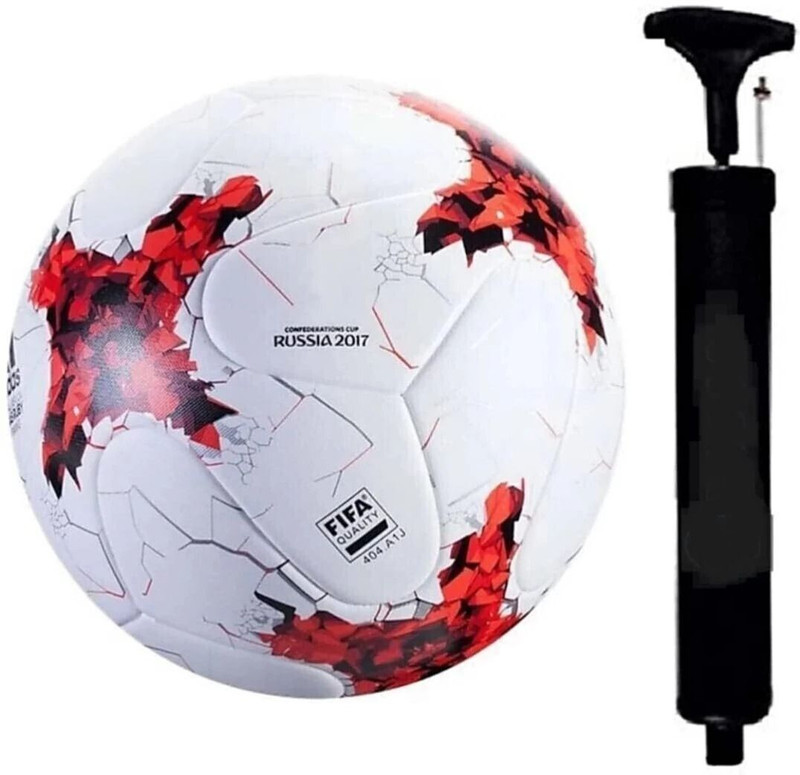 TECHSPORTSFIT Russia world cup football size-5 with air pump Football Kit