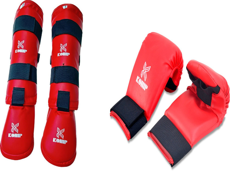 KOHIP KARATE Size-Small KIT /Glove Karate Karate Shin Pad Guards Mouth Guard