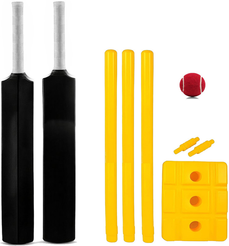 SLANZ Cricket Combo Set with Bat,Ball &Wicket for Kids |Combo set Outdoor Play(15+Yrs) Cricket Kit