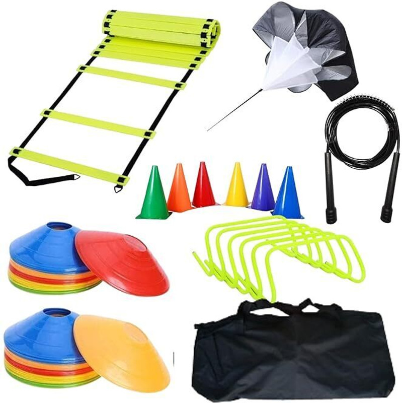 AS Sports Agility Training Kit Complete Fitness Equipment Set Football & Fitness Kit