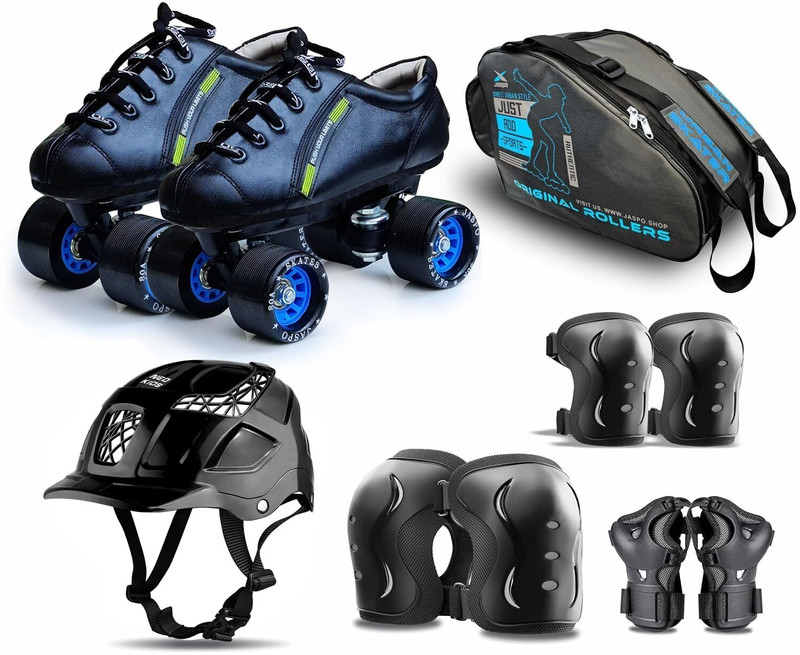 Jaspo Hail Stone Pro Shoe Skate | Foot length 26.5cm Size : 7UK (Age group 13-14 yrs)| Skating Kit