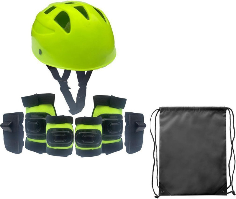 ProGood Bull Pro Skating Kit with Helmet,Knee Elbow Pads & Hand Gloves Skating Kit