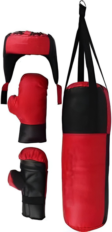 kickmixsports Junior Boxing Kit, 3-in-1 Set (4 to 10 Year) Boxing Kit