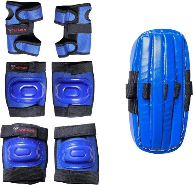 VAMOS Protective helmet with knee, elbow & wrist guard for 6-15yrs Kids Skating Kit