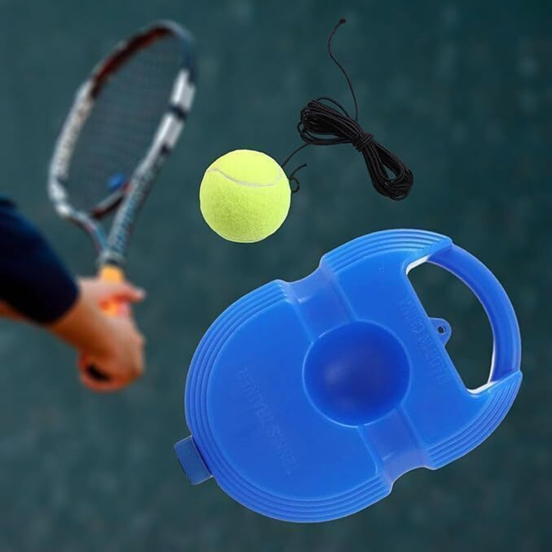 Draper Tennis Training Equipment for Self-Pracitce,Portable Tool,Tennis Rebounder Kit-1 Tennis Ball(Standard, Pack of 1)