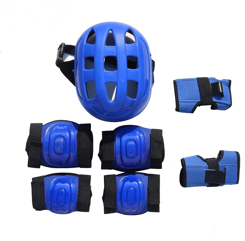 VICTOO Skating Protection Guard Kit _Suitable 4 Years_ Royal Skating Guard Combo(Blue)
