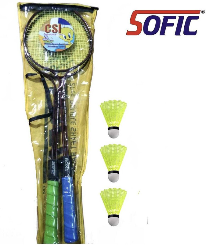 sofic BADMINTON RACKET Badminton Kit