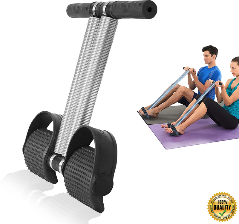 Khargadham New& Affective Tummy Trimmer with Double Spring for Burn Calories & Tone Muscles Fitness Accessory Kit Kit