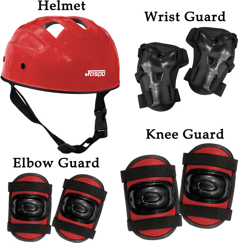 Jaspo Trainers Protective Set for Skating, Cycling and Skateboarding for 6-11 years Skating Kit