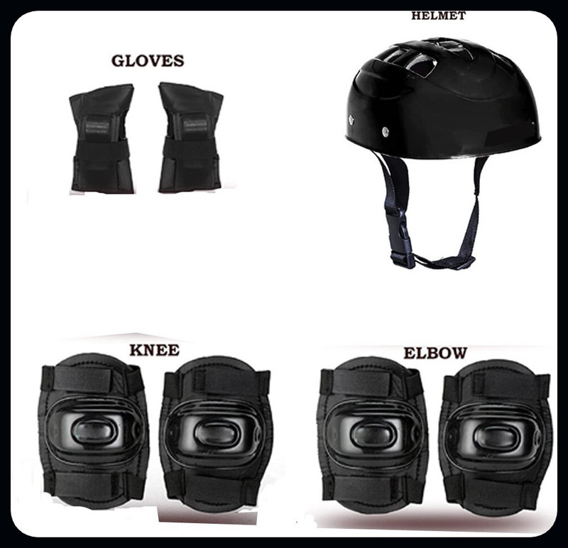 prikli skatebording Cycling / Skating Kit medum size for [11- 15 ]years_pri Skating Kit