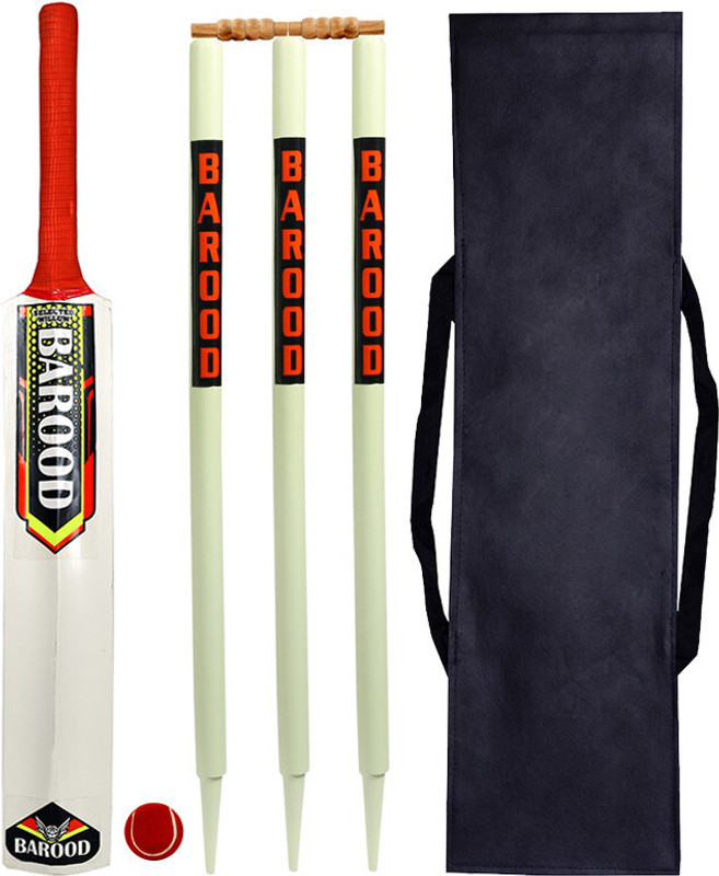 HouseOfCommon poplar wood cricket kit size 6 age 10 to 12 year Cricket Kit