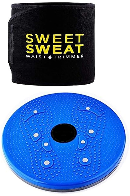 PRIYACY TRADERS Tummy Twister & Sweat Belt Combo Waist Reducer Body Shaper Fitness Accessory Kit Kit
