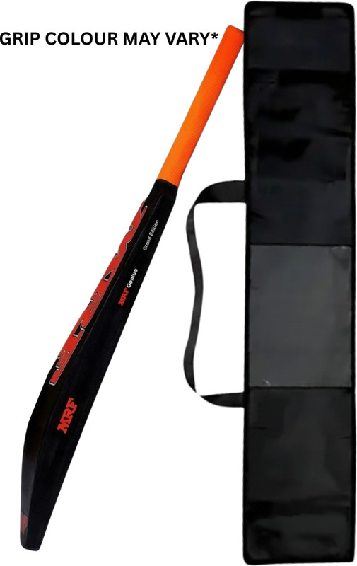 RUGLYNN MRF Kids & Youth ProPlay Plastic Cricket Bat – Lightweight Training Bat Cricket Kit