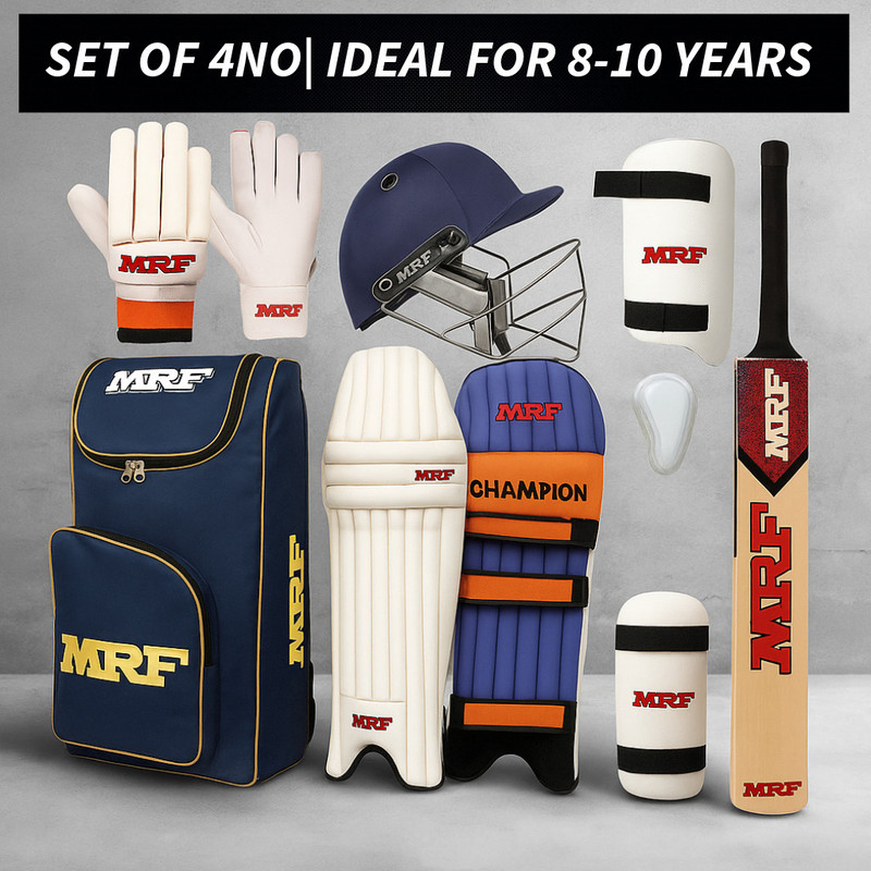 Intellect Creation VK-18 Beginner Friendly Cricket Kit With Kashmiri Willow Bat Cricket Kit