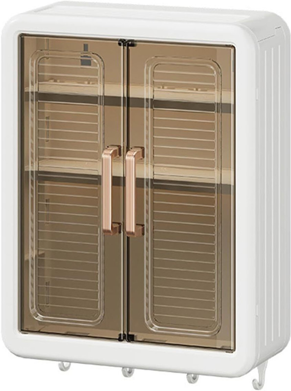 Sorath Plastic Crockery Cabinet(Finish Color - White, DIY(Do-It-Yourself))