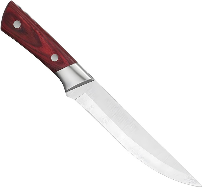 Zypheron 1 Pc Carbon Steel Knife Conical Edged Meat Cleaver Knife, Stainless Steel Kitchen Knife, German Knife