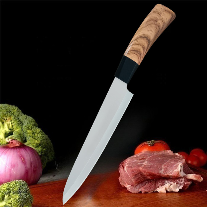 Flipkart SmartBuy 1 Pc Stainless Steel Knife Stainless Steel Kitchen knives with Wood Finish Handle