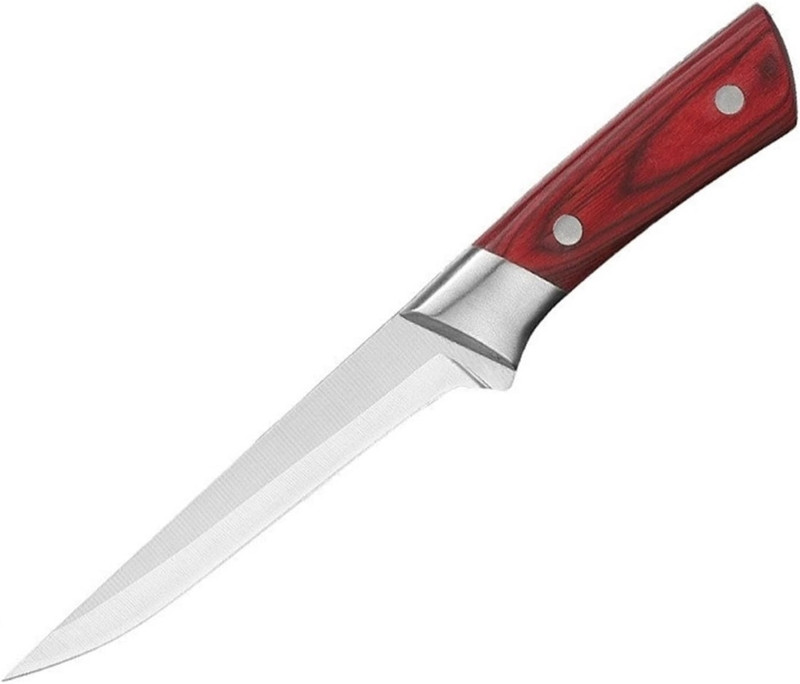 Captoola 1 Pc Stainless Steel Knife Boning Knife German Forged High Carbon Steel Fillet & Butcher Knife(Silver,1 Pc)