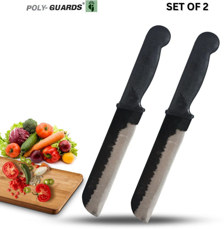 POLYGUARDS 2 Pc Iron Knife (6 inch pointed end )(5.5 inch round end)Perfect for your daily kitchen needs