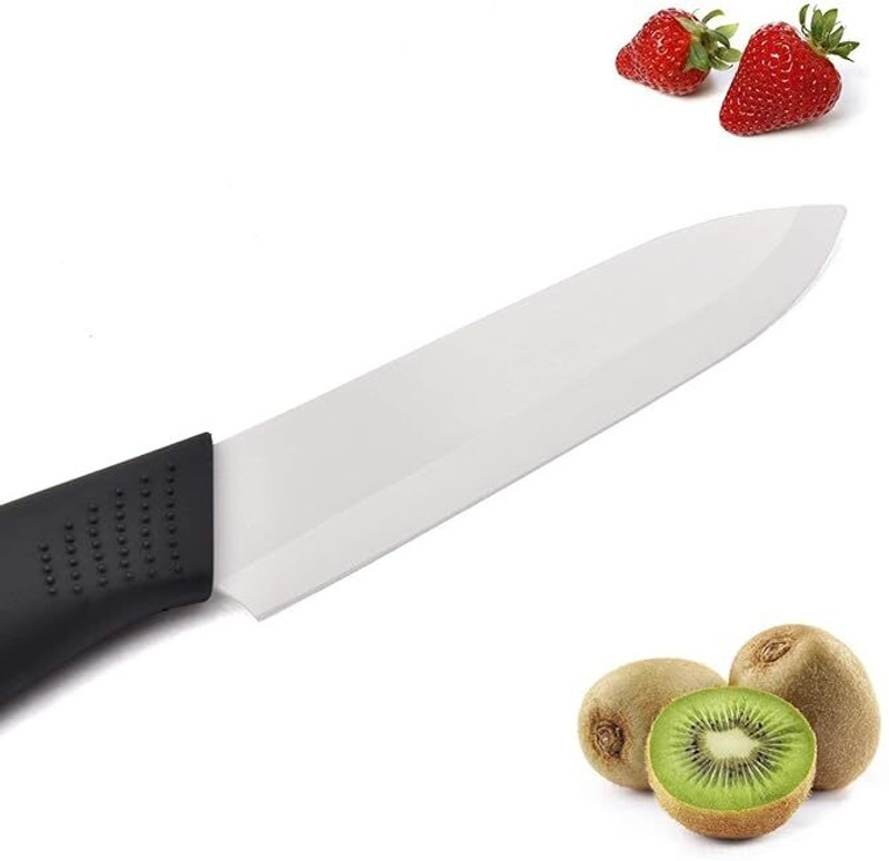 Bekner 1 Pc Ceramic Knife /Ceramic Kitchen Knives for Fruits & Vegetables (Multicolour)
