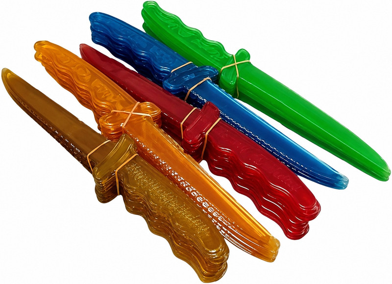 Bakers Pardise 50 Pc Plastic Knife Set pack of 50 Plastic cake knives