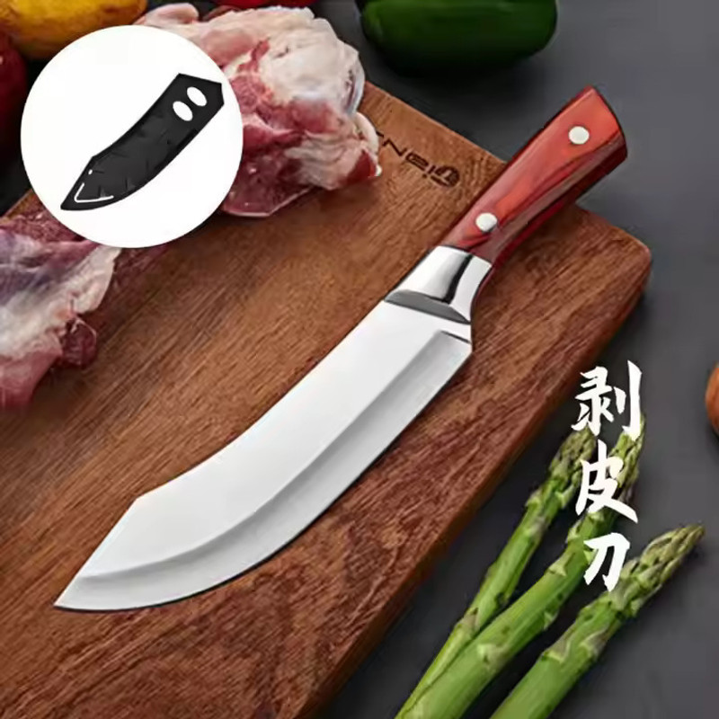 Wizbiz 1 Pc Stainless Steel Knife Cleaver Butcher Kitchen Set Boning Fish Fruit Vegetables Chef Knife